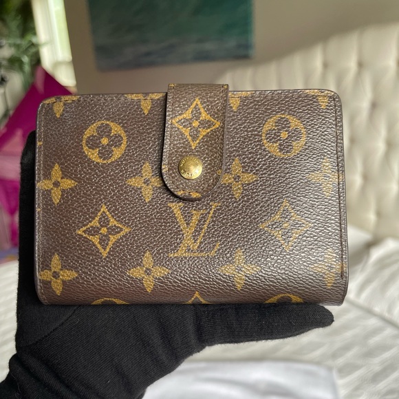 Authentic Louis Vuitton Brown Agenda Pm Monogram Lv Vintage Wallet - Picture 3 of 17